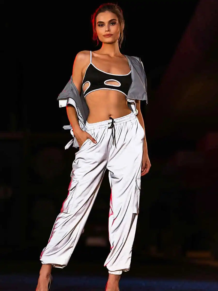 Fall Reflective Fashion Casual Set