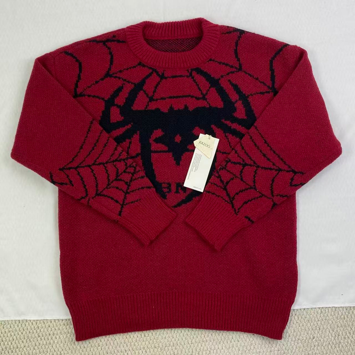 Vintage Tide Brand Spider Hole Sweater