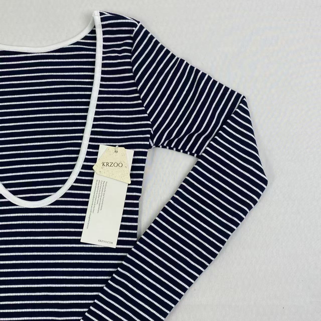 Backless V-neck one-piece dress