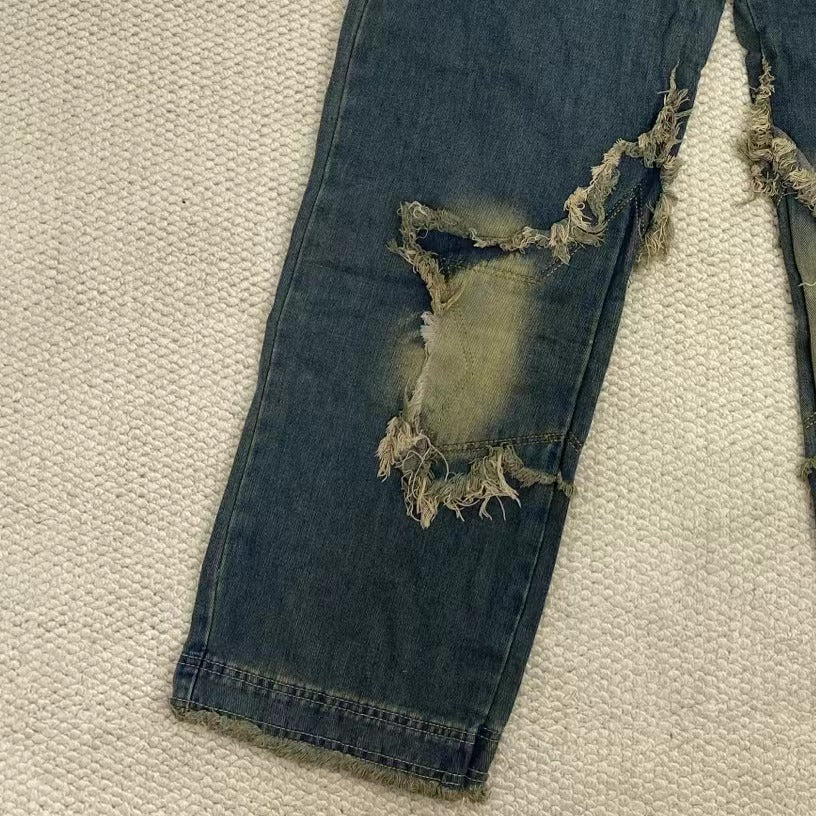 Vintage Five-Pointed Star Jeans