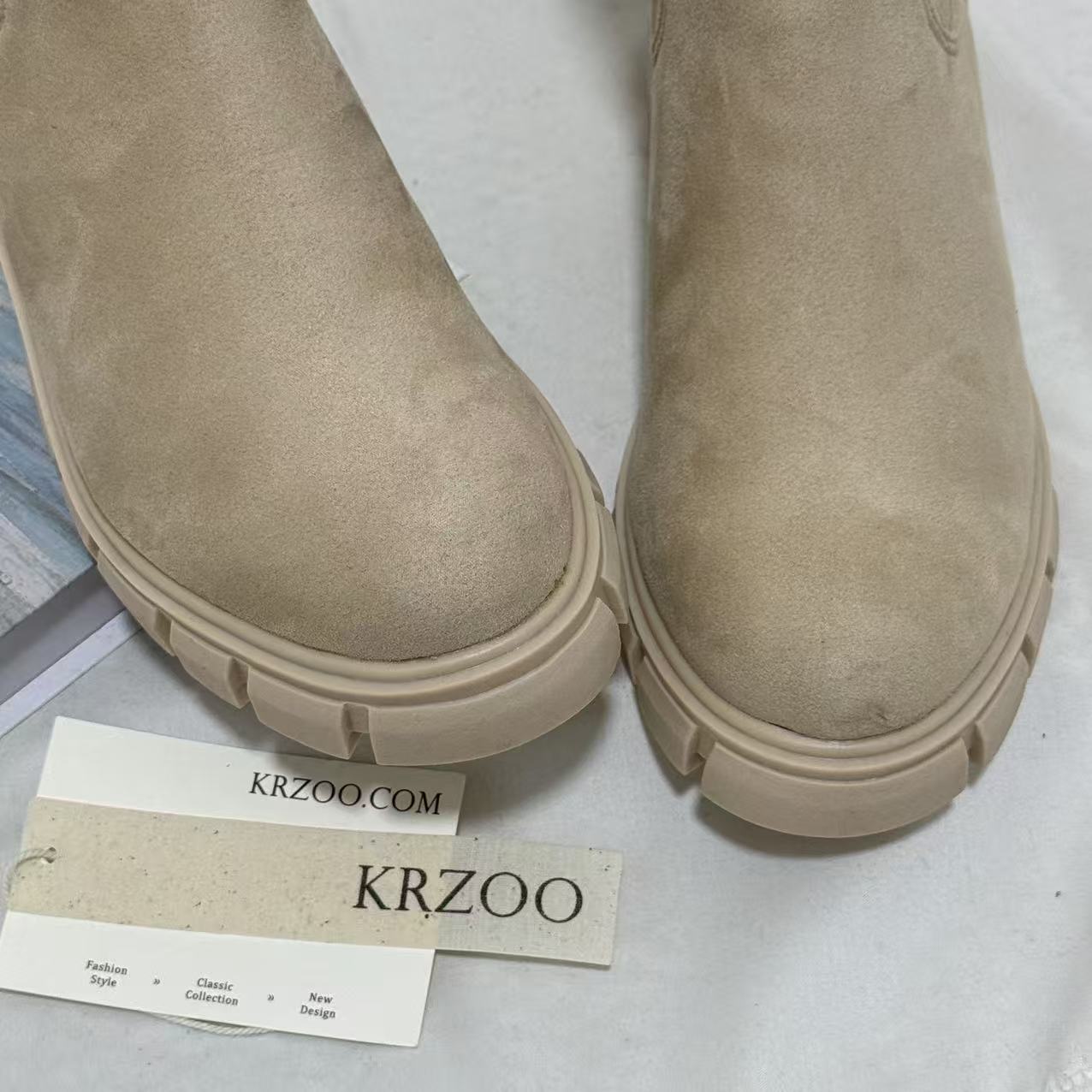 Mid-Calf Platform Combat Boots