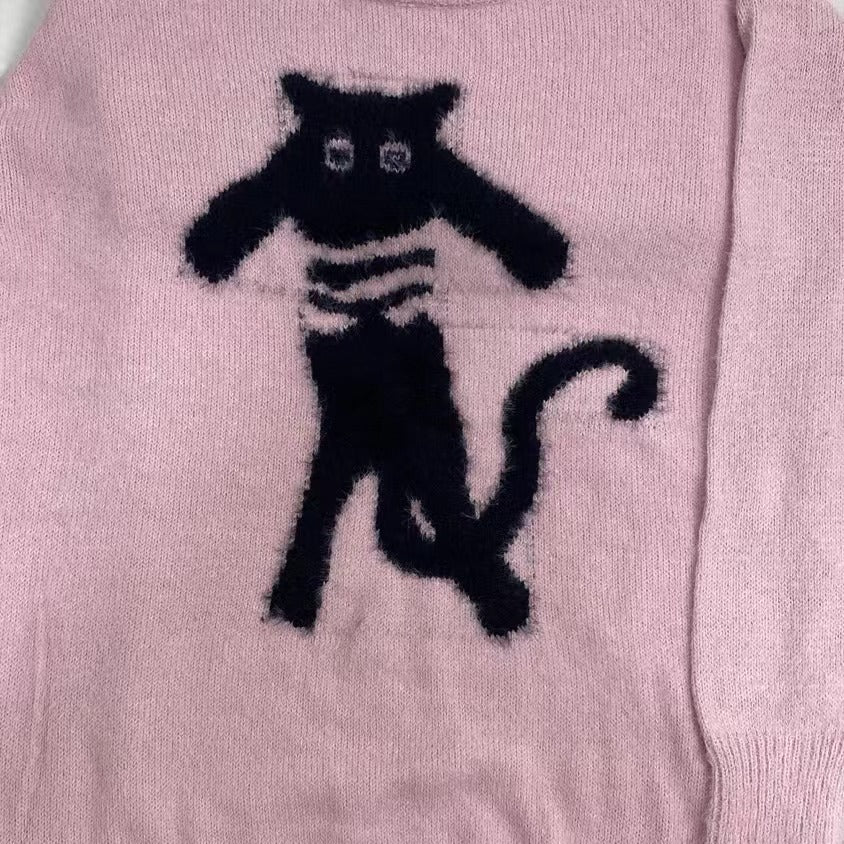 Lazy Style Loose Knit Sweater