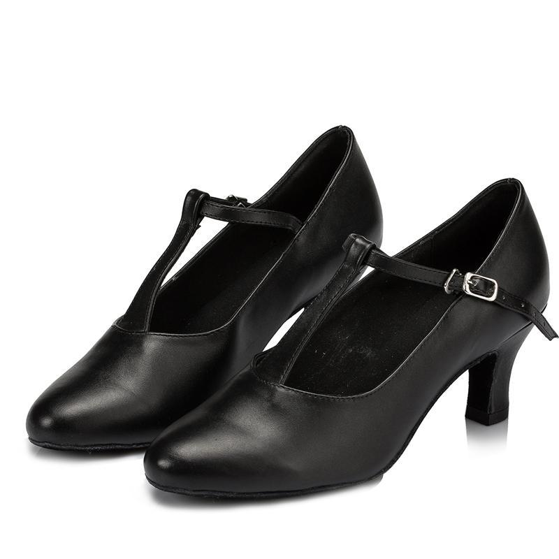Women's Leatherette Customized Heel Ballroom Dance Shoes Character Shoes