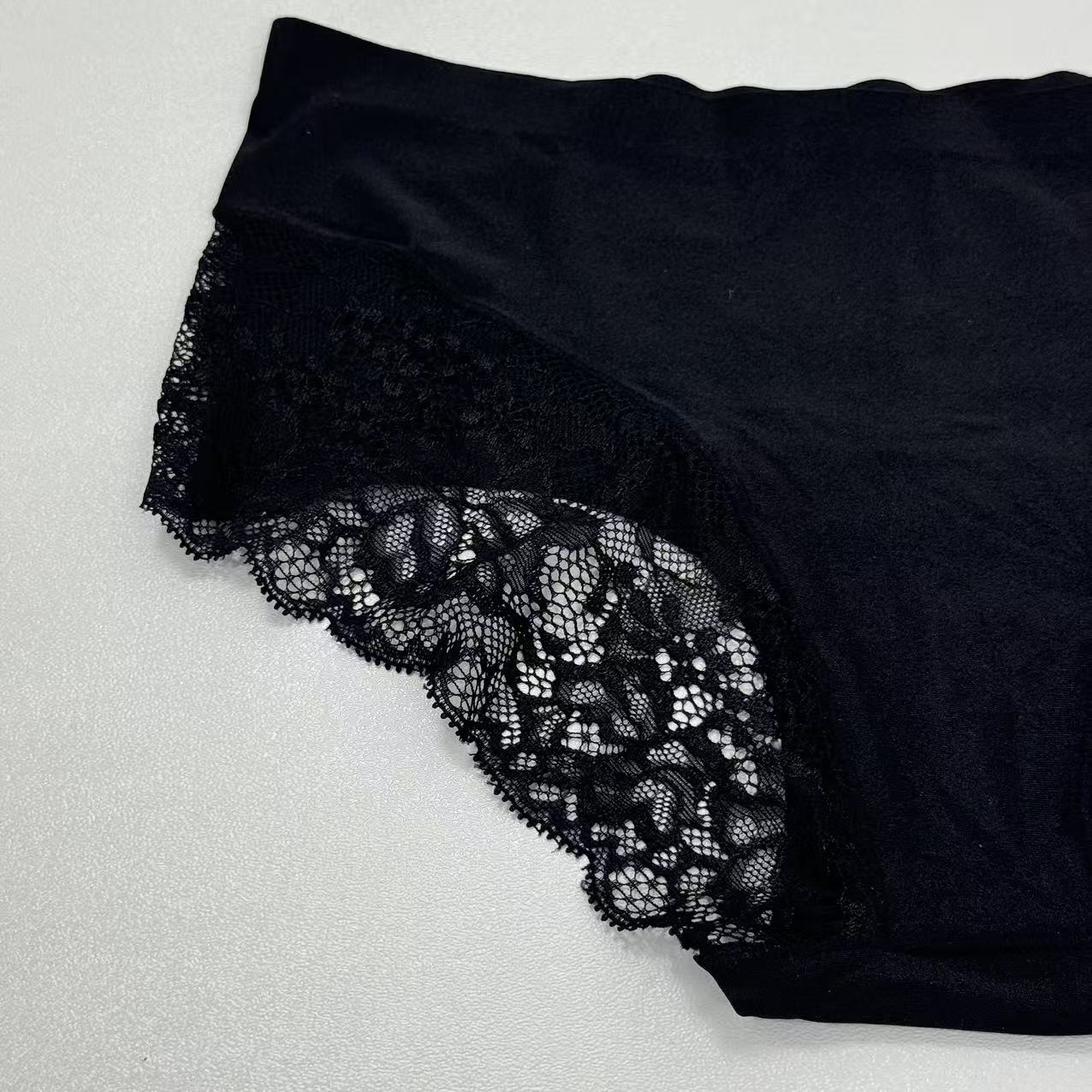 Lace pure cotton triangle panties