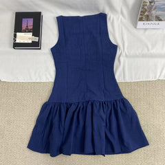 Dress With Tie-Knot Detail