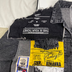 Hong Kong-Style Retro Denim Jacket