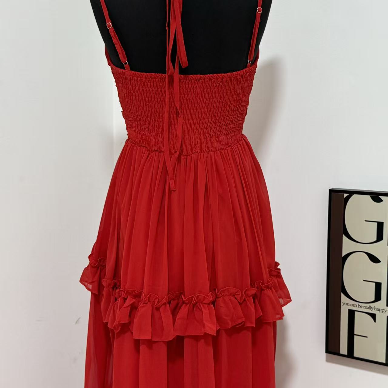 Unique and Beautiful Dopamine Dress