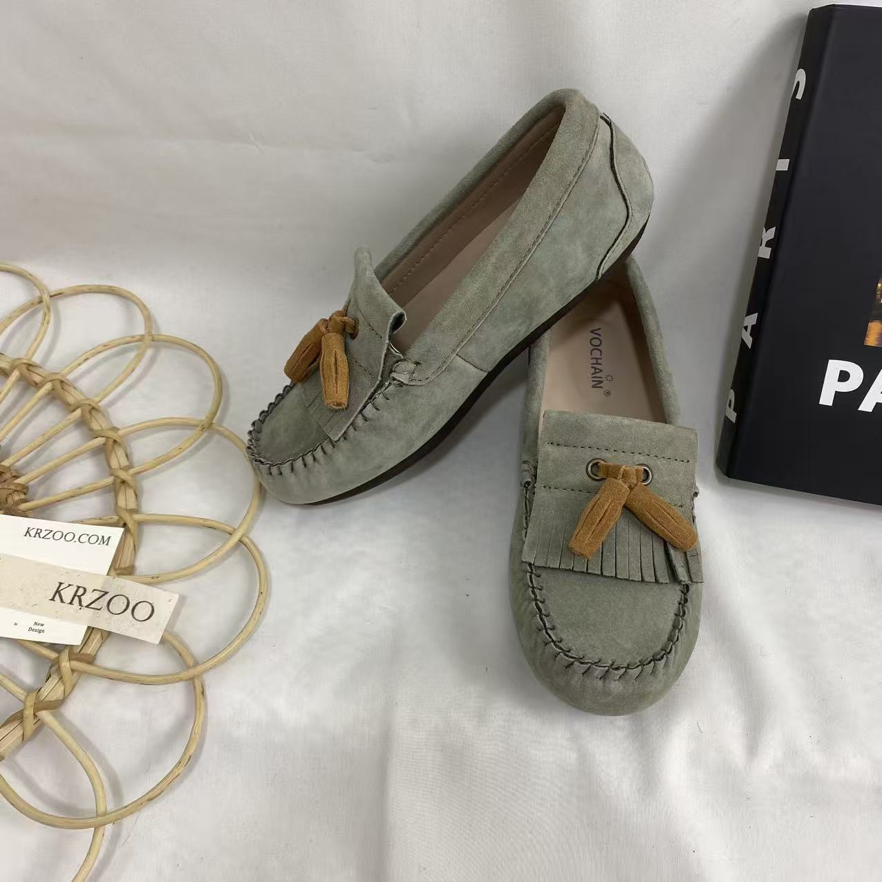 Casual Tassel Flat Loafers