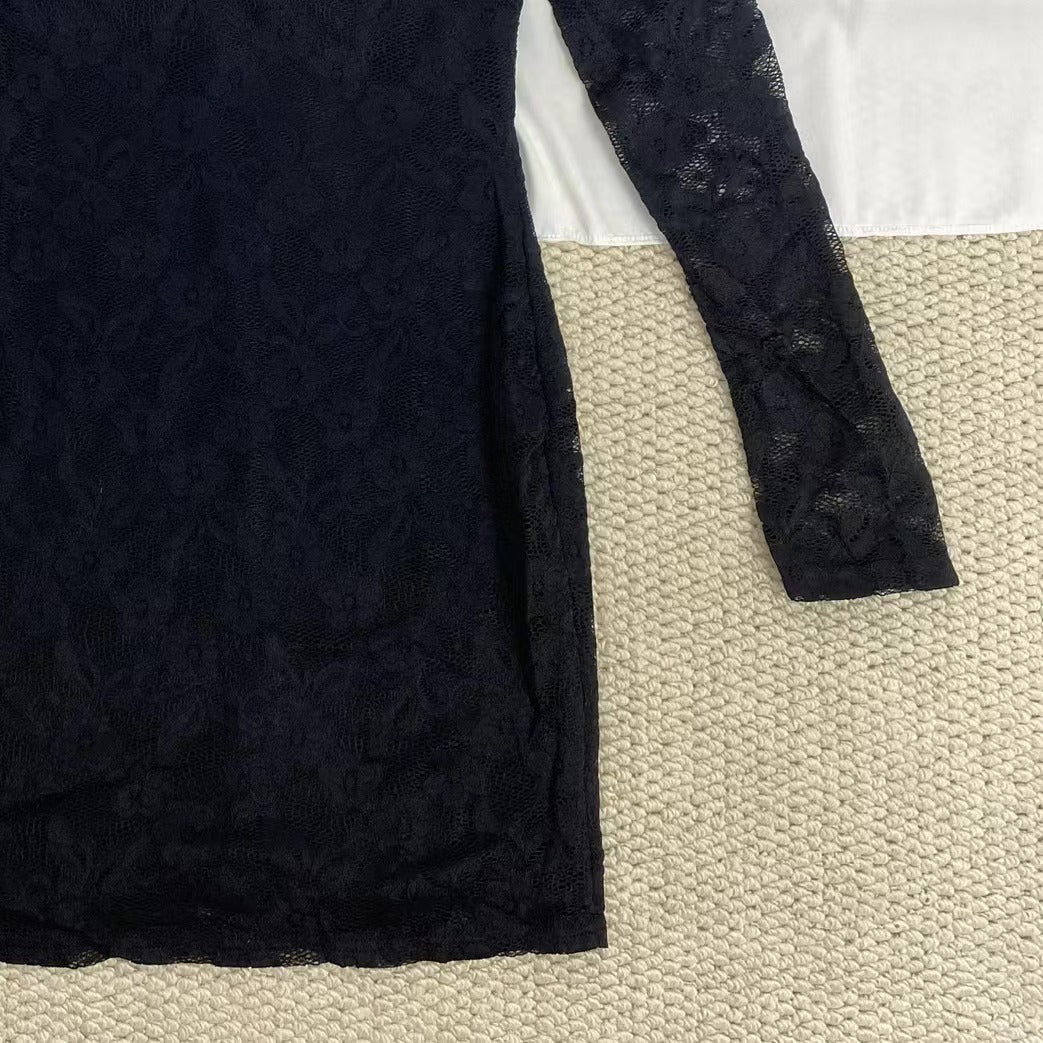 Lace Off-The-Shoulder Dress