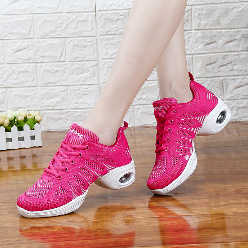 Women's Dance Sneakers Practice Trainning Dance Shoes JazDance