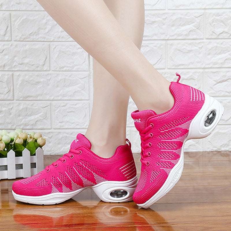 Women's Dance Sneakers Practice Trainning Dance Shoes JazDance