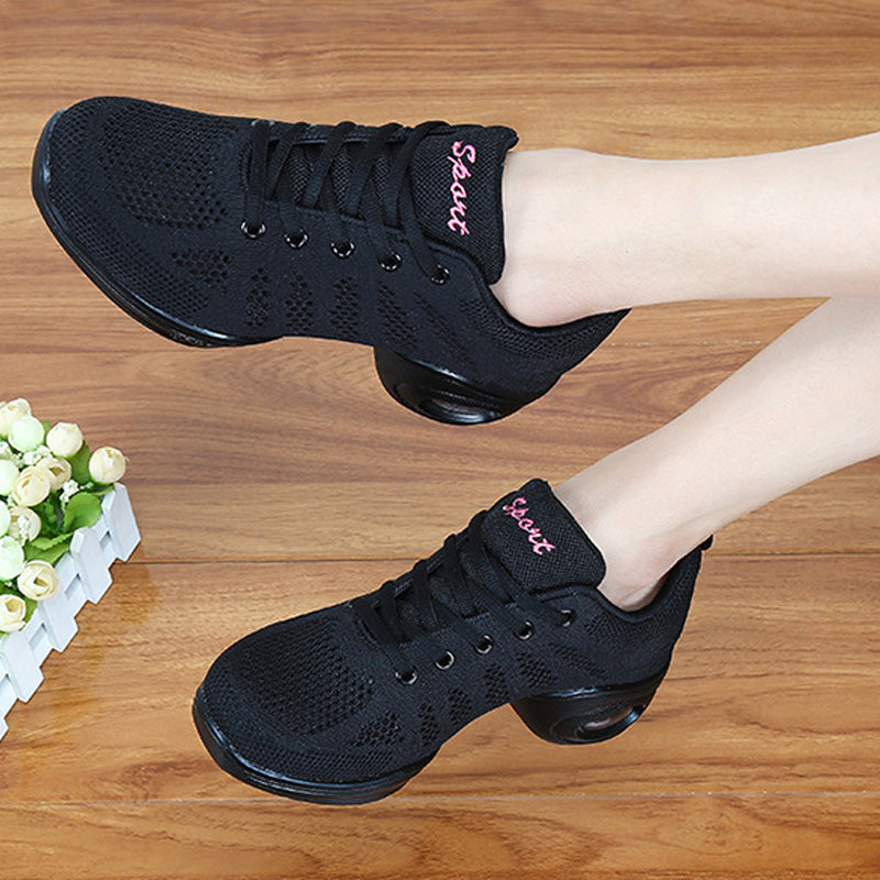 Women's Dance Sneakers Practice Trainning Dance Shoes JazDance