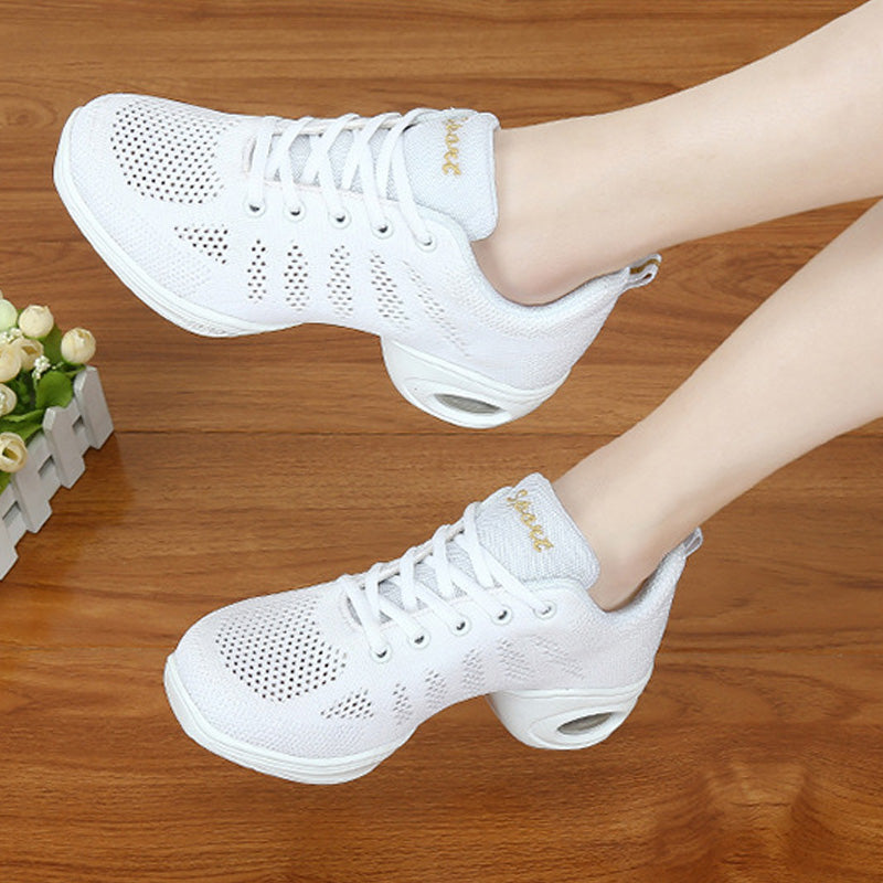 Women's Dance Sneakers Practice Trainning Dance Shoes JazDance
