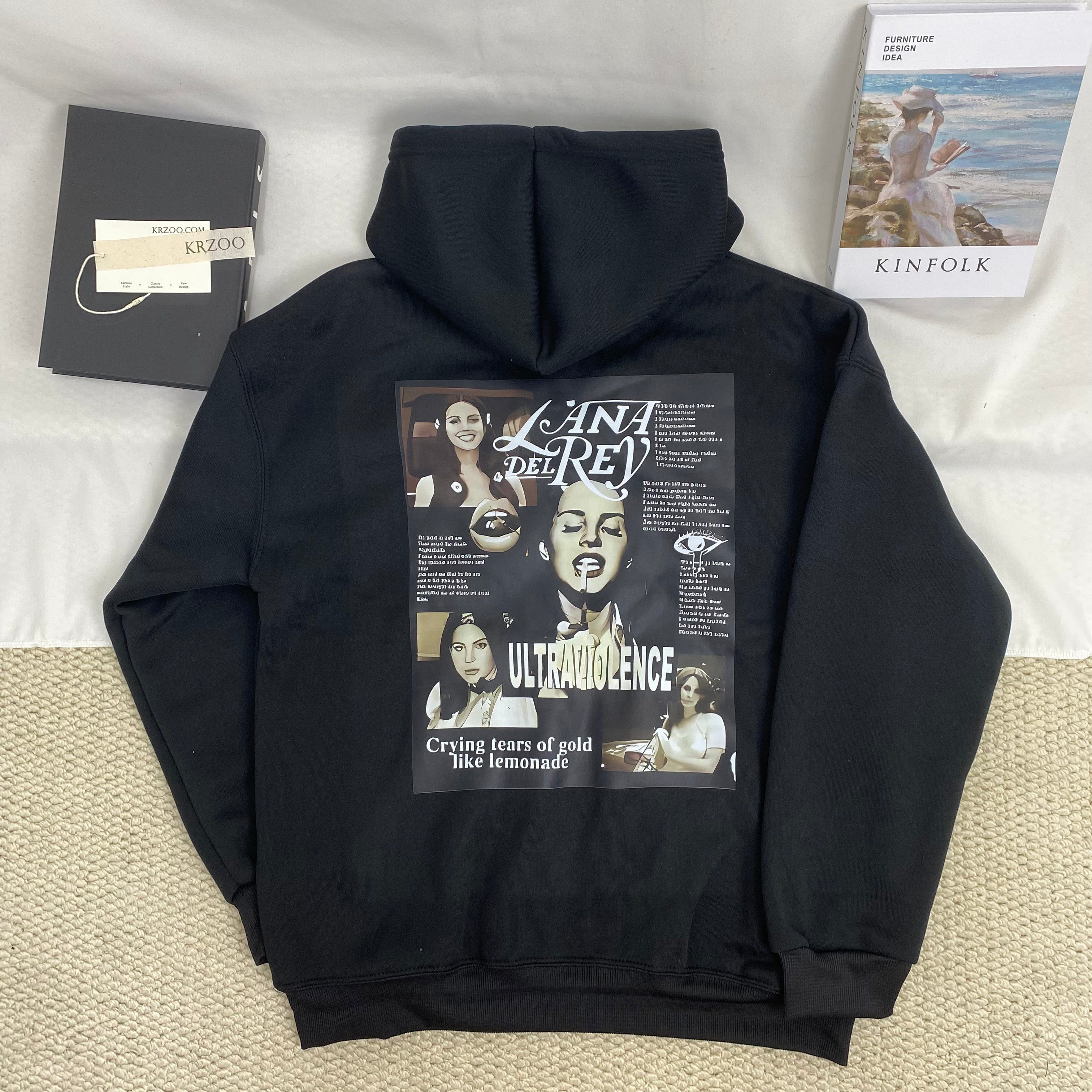 Printed Hooded Sweatshirt