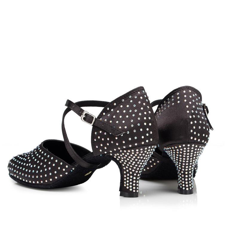 Women's Satin 6cm/7.5cm Heels Ballroom Dance Shoes Modern Dance Shoes