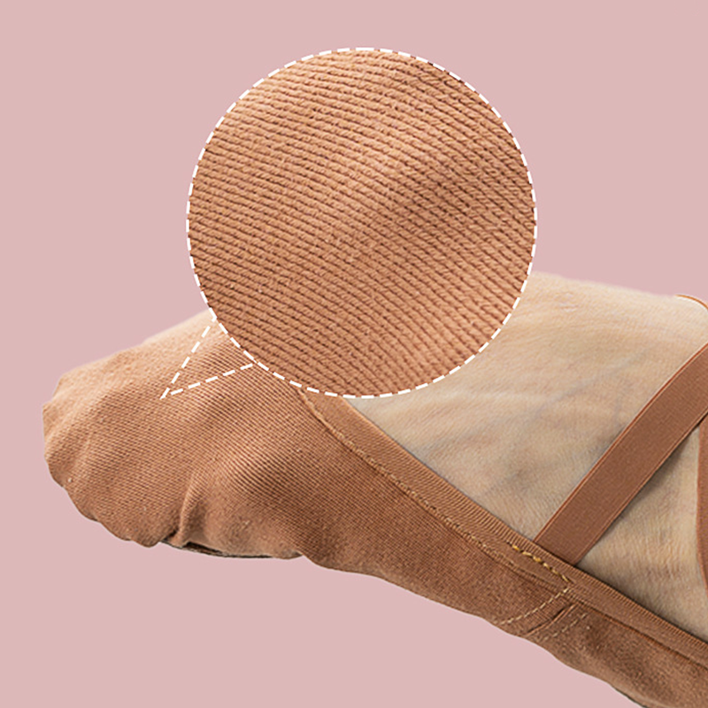Women's Spandex Split-Sole Ballet Shoes