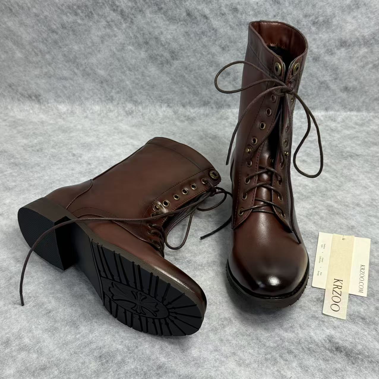 Retro Martin boots - reversible short boots