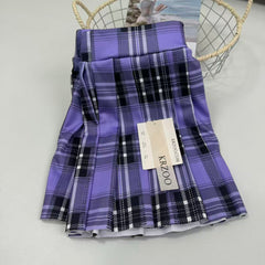 Mini pleated skirt