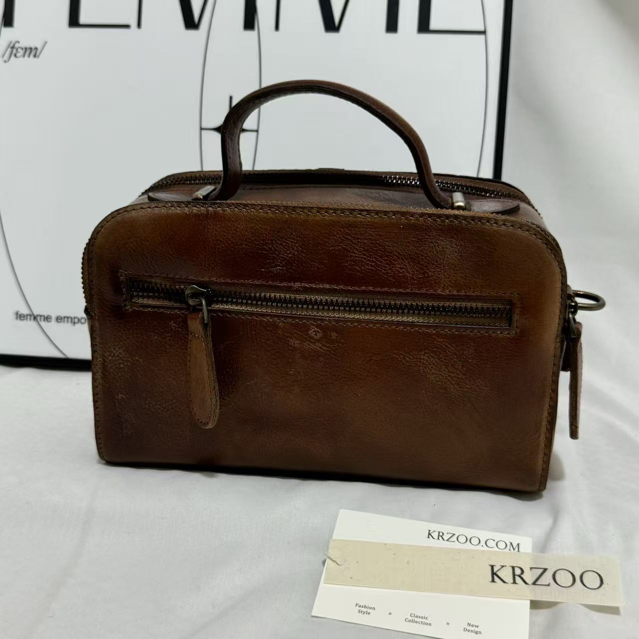 Genuine Leather Shoulder & Crossbody Bag
