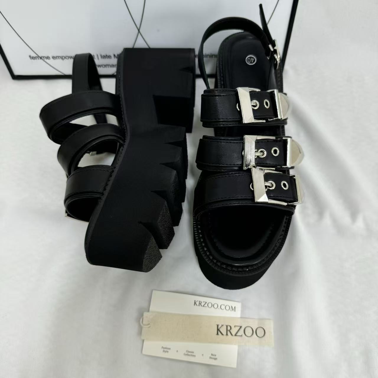 Platform Peep-Toe High-Heel Sandals