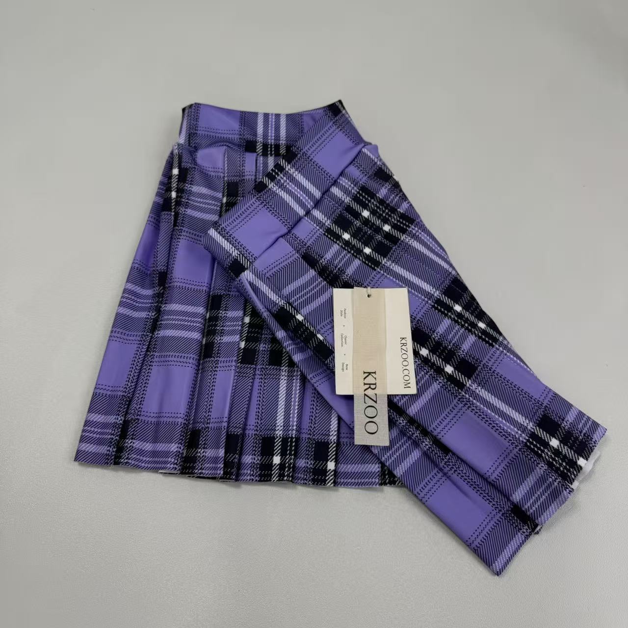 Mini pleated skirt