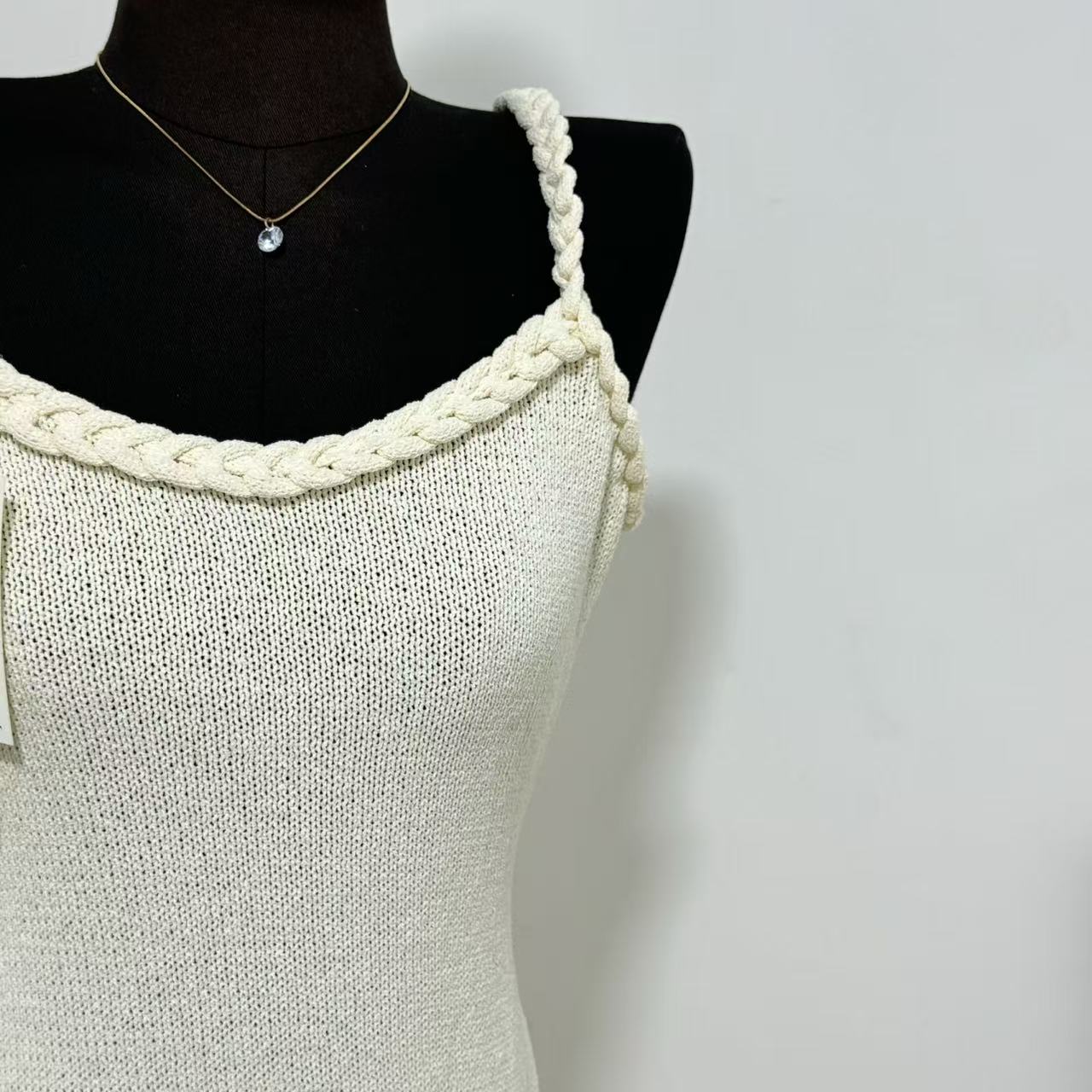 Hand-Woven Braided Rope Dress