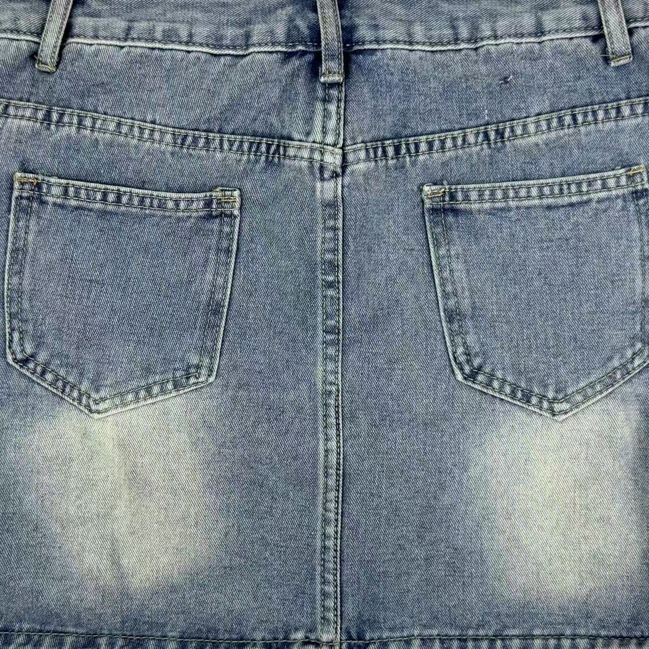 Stretch-fit work pants with pockets short skirt