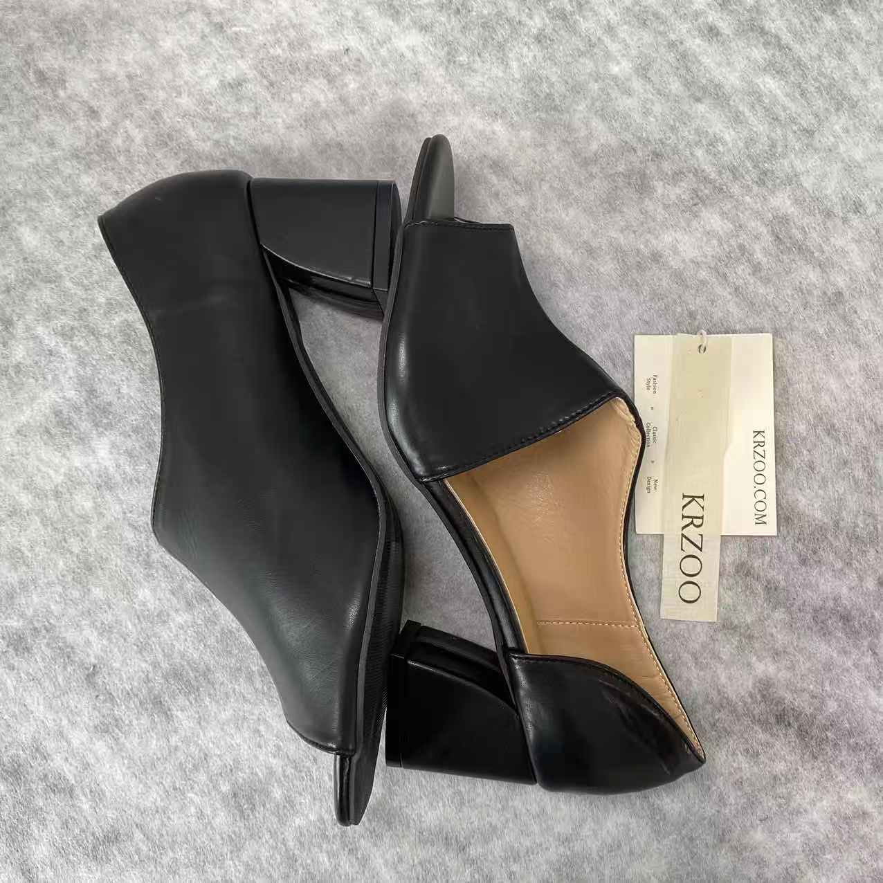 Thick-soled casual high-heeled shoes