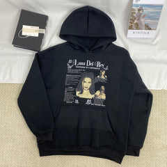 Printed Hooded Sweatshirt