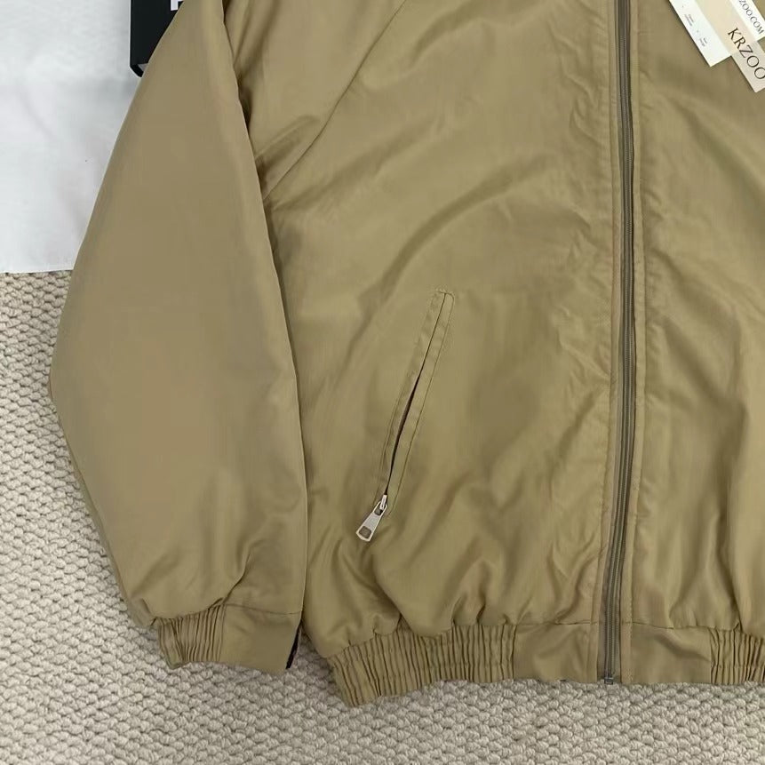 Retro Stand-Collar Cotton Jacket