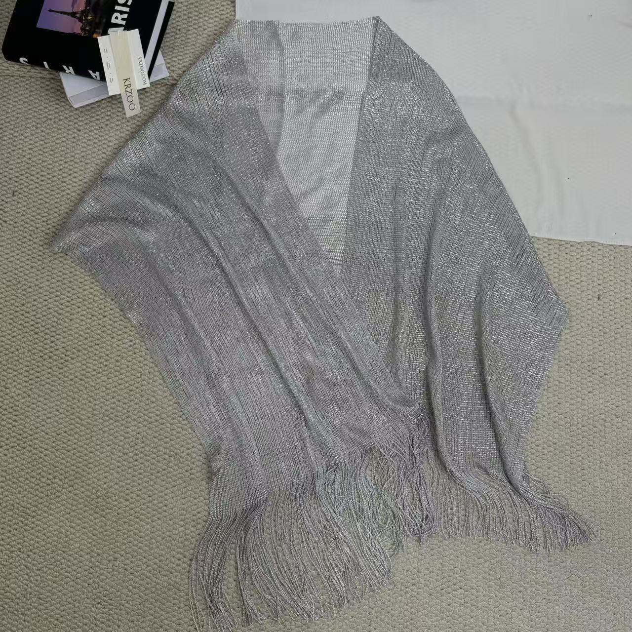 Rayon Scarf/Openwork Shawl