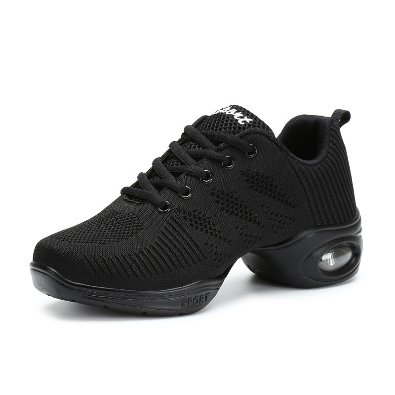 Women's 4.5cm Dance Sneakers Party Training Performance Professional Dance Shoes JazDance