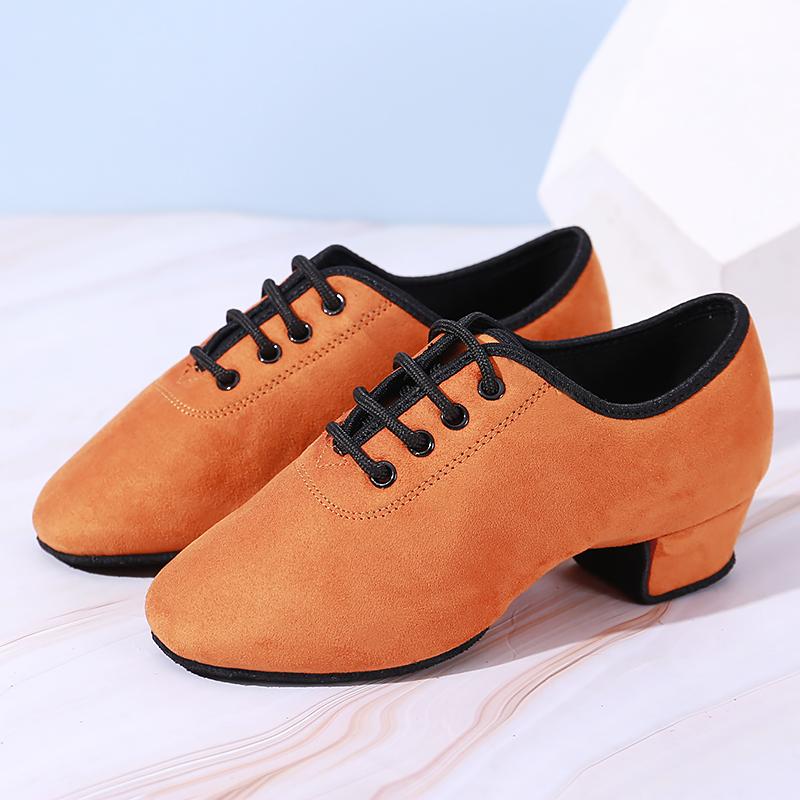 Women's Suede 3.5cm Heel Teaching & Practice Shoes Ballroom Dance Shoes