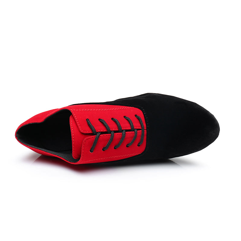 Women's Suede Customized Heel Teaching & Practice Shoes Ballroom Dance Shoes
