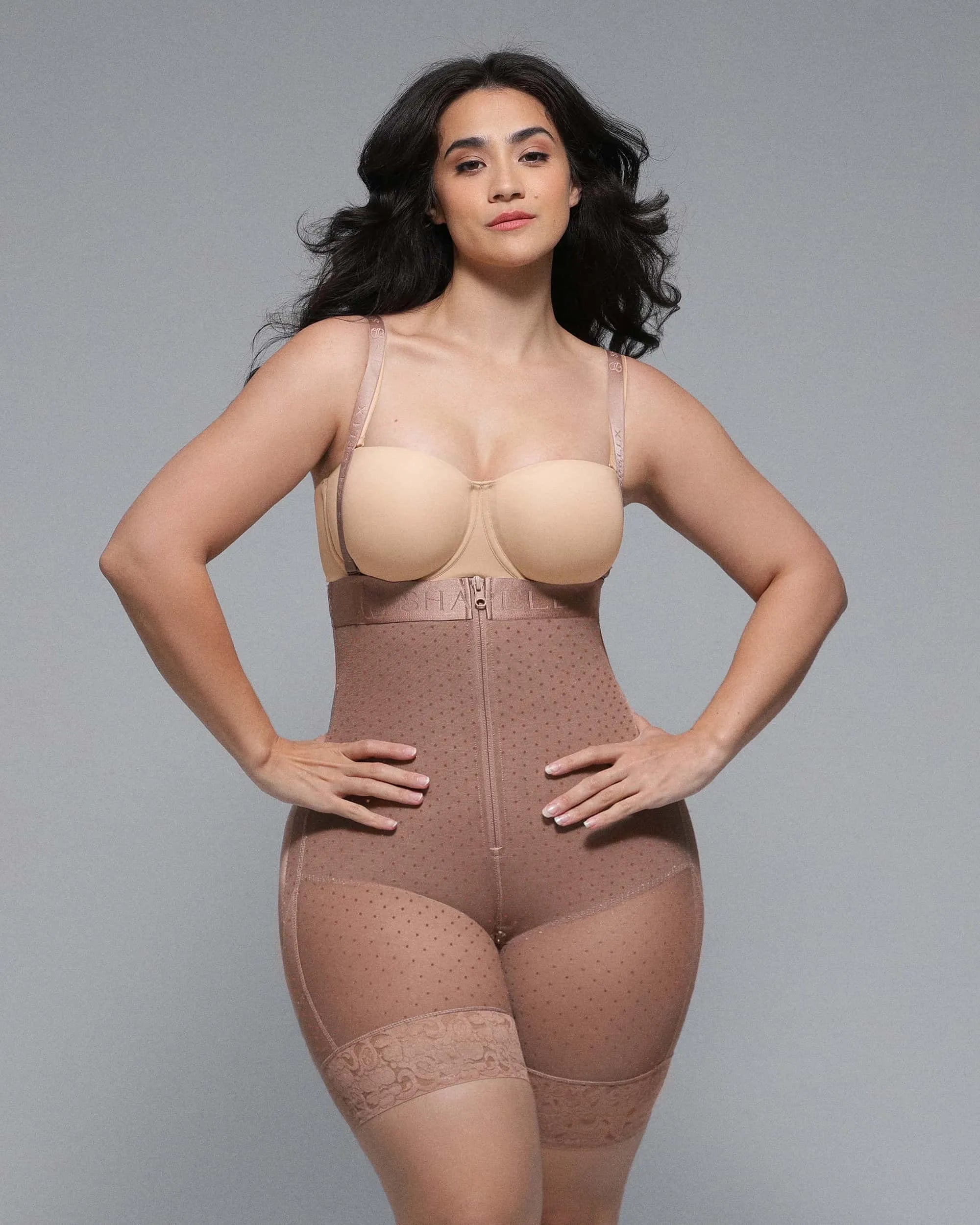 BOOT-YEAHâ„?AirSlim® High-Waisted Polka Dot Short