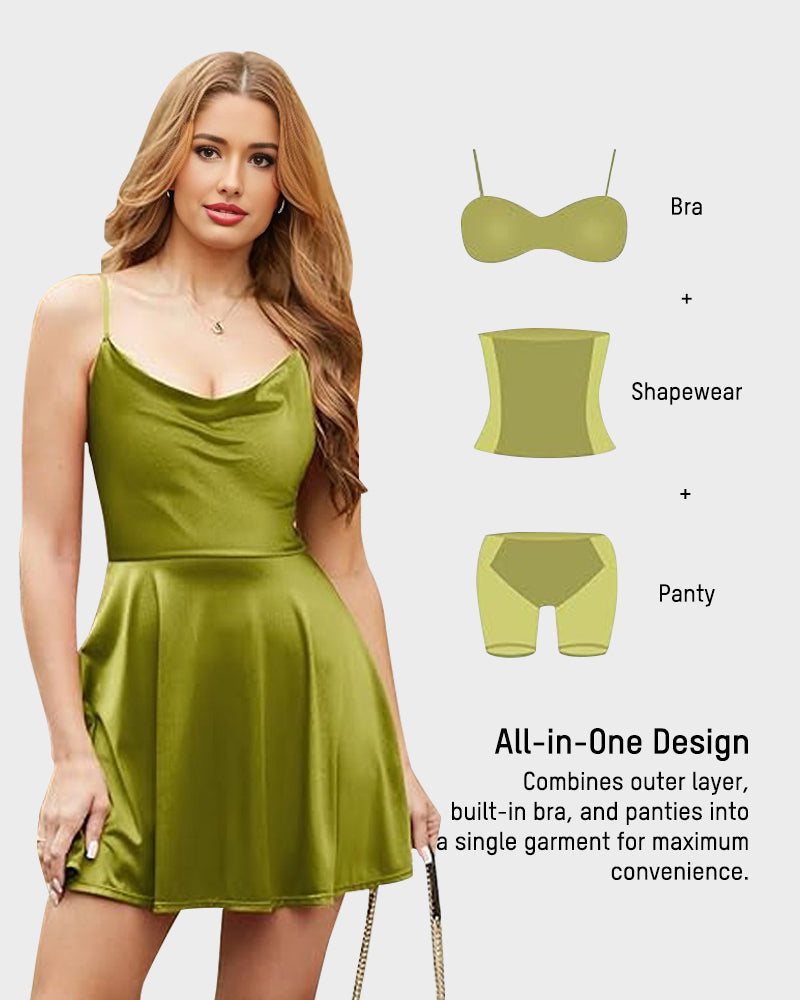 All-in-One Tummy Control Shapewear Dress