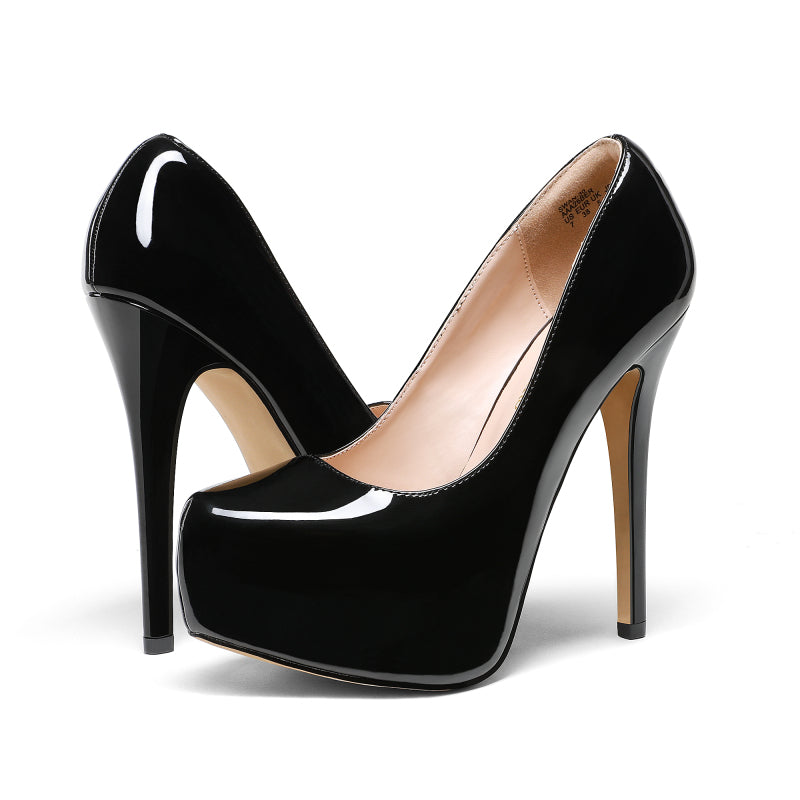 High Heel Platform Pumps