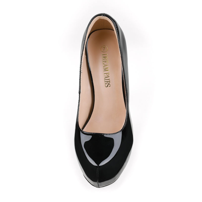 High Heel Platform Pumps