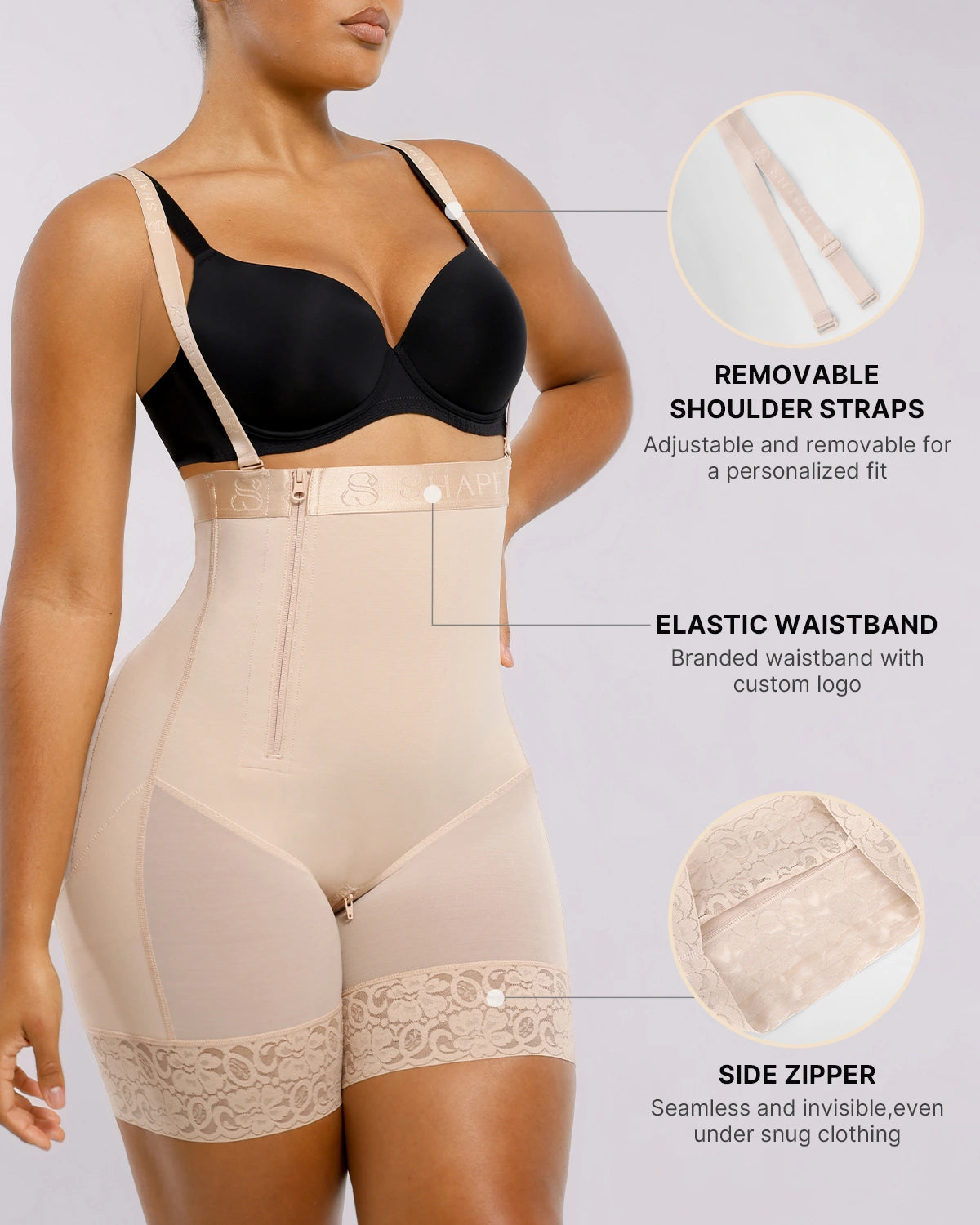 BOOT-YEAHâ„?AirSlim® Firm Tummy Compression Shaping Short