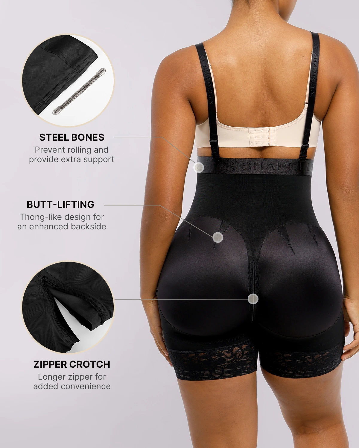 BOOT-YEAHâ„?AirSlim® Firm Tummy Compression Shaping Short