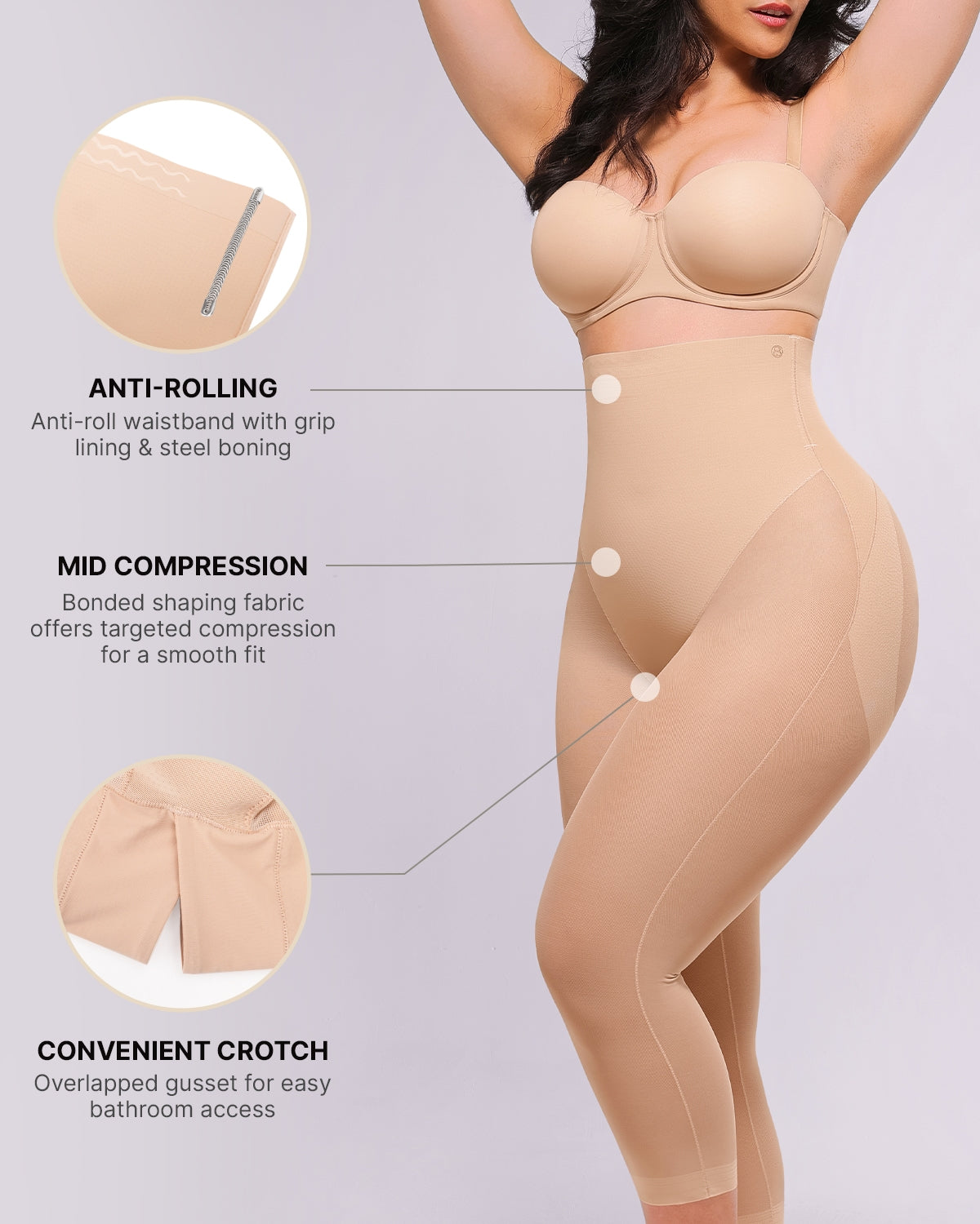 BOOT-YEAHâ„?MeshSmoothâ„?Butt-Lifting Capri