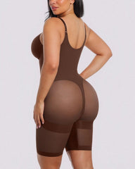 Bare Essentialsâ„?AirSlim® Hourglass Full Body Mid Thigh Bodysuit
