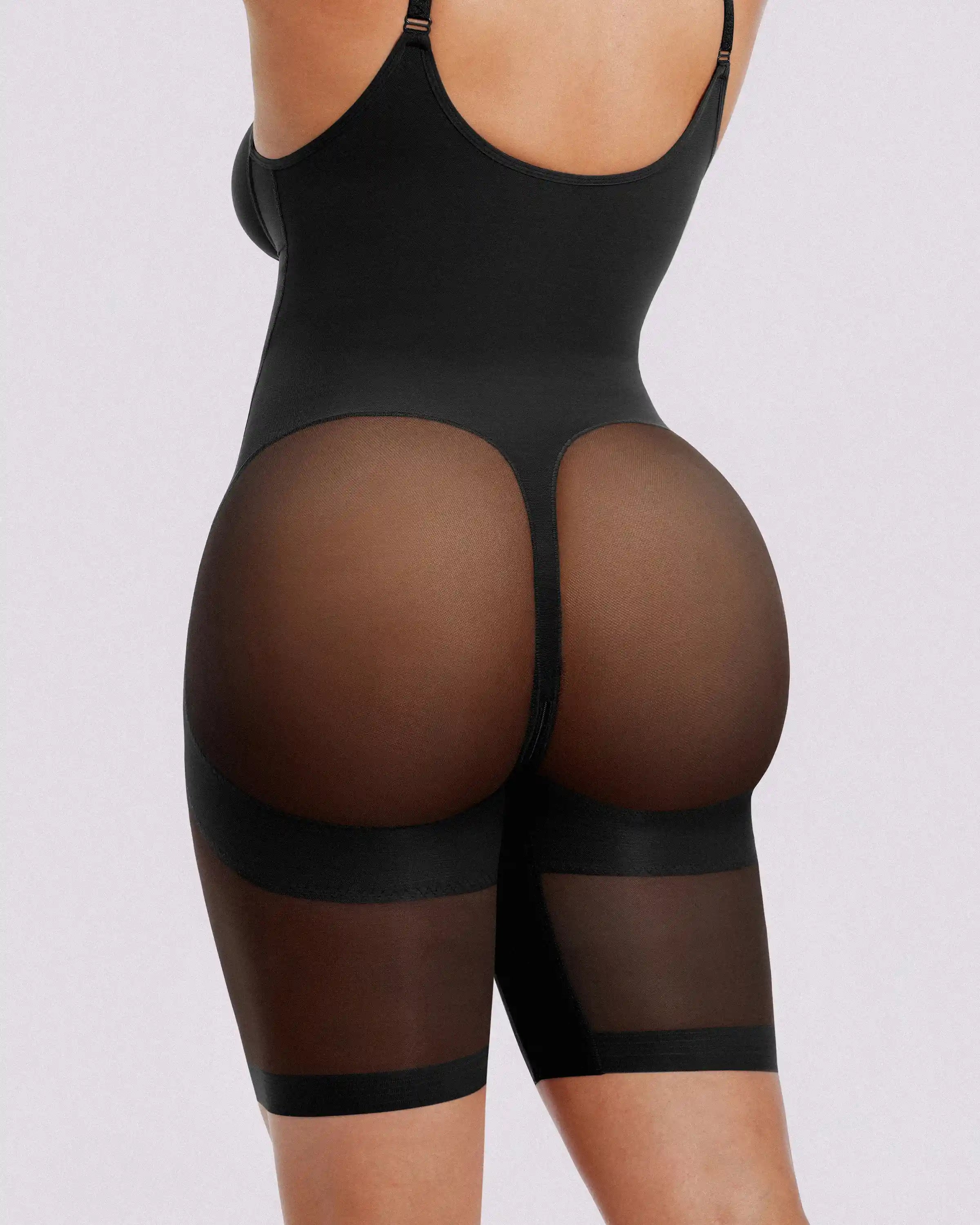 Bare Essentialsâ„?AirSlim® Hourglass Full Body Mid Thigh Bodysuit