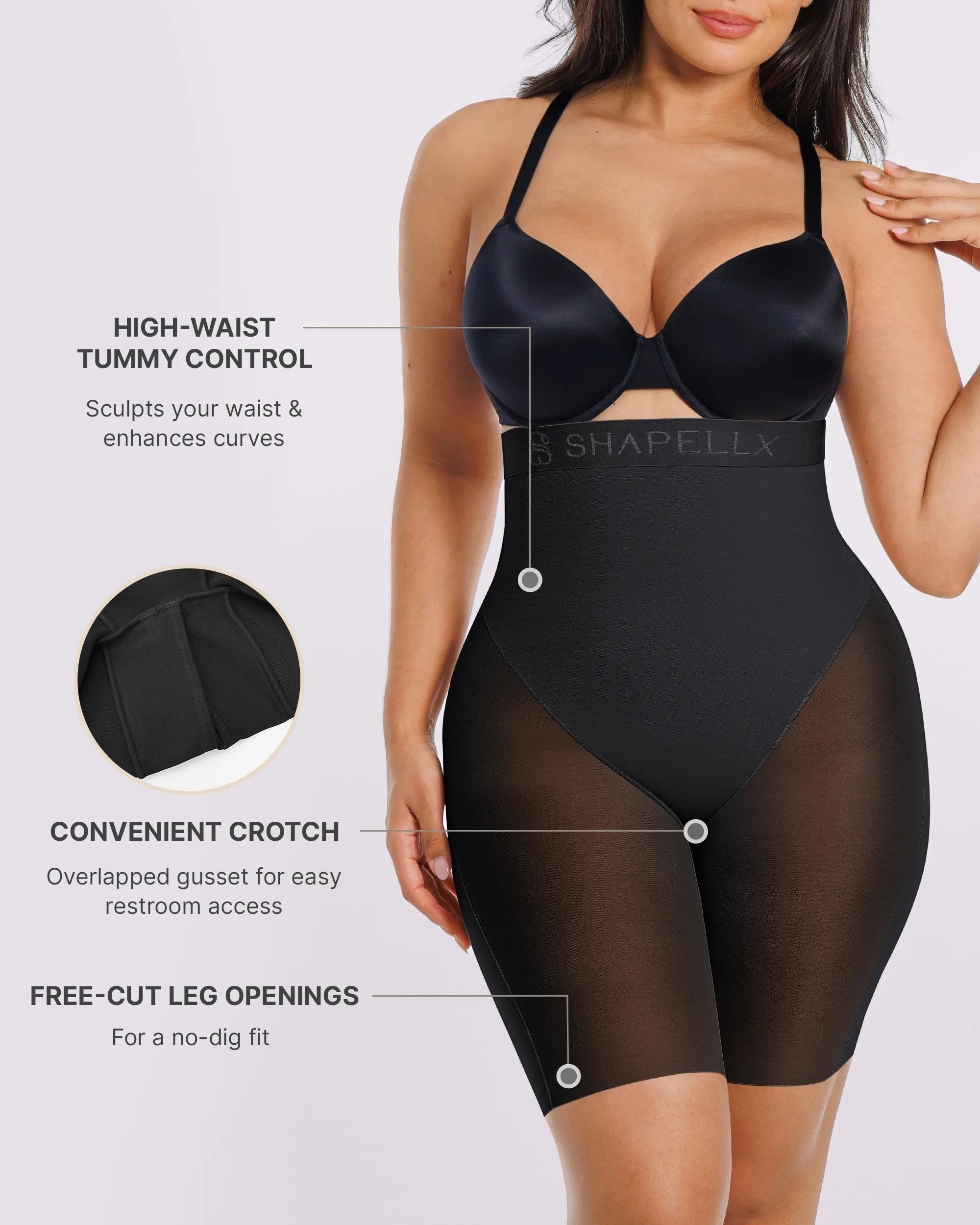 Bare Essentialsâ„?MeshSmoothâ„?Butt Enhancer Padded Short