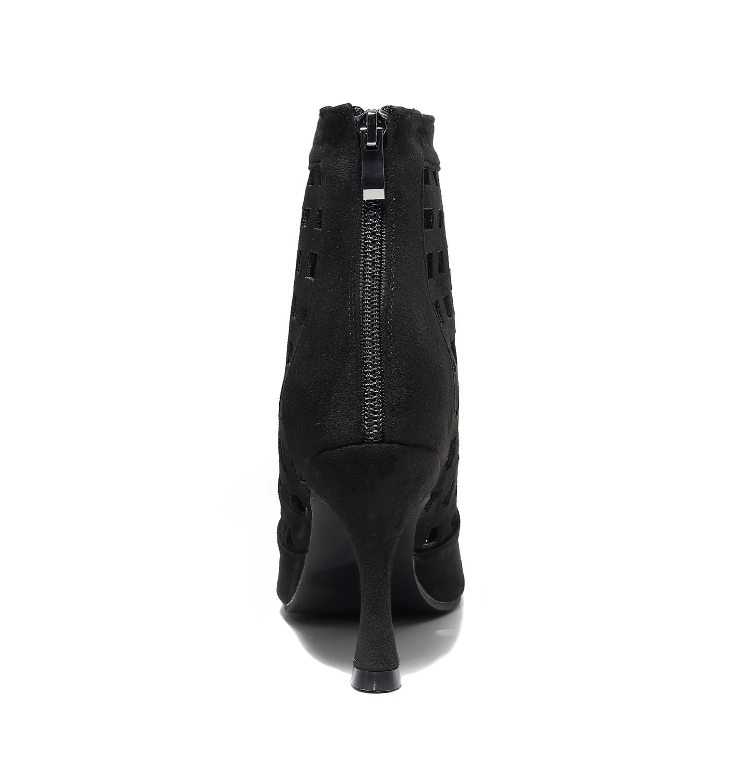 Women's Leatherette Customized Heel Rubber Sole Heels Dance Boots JazDancing Shoes