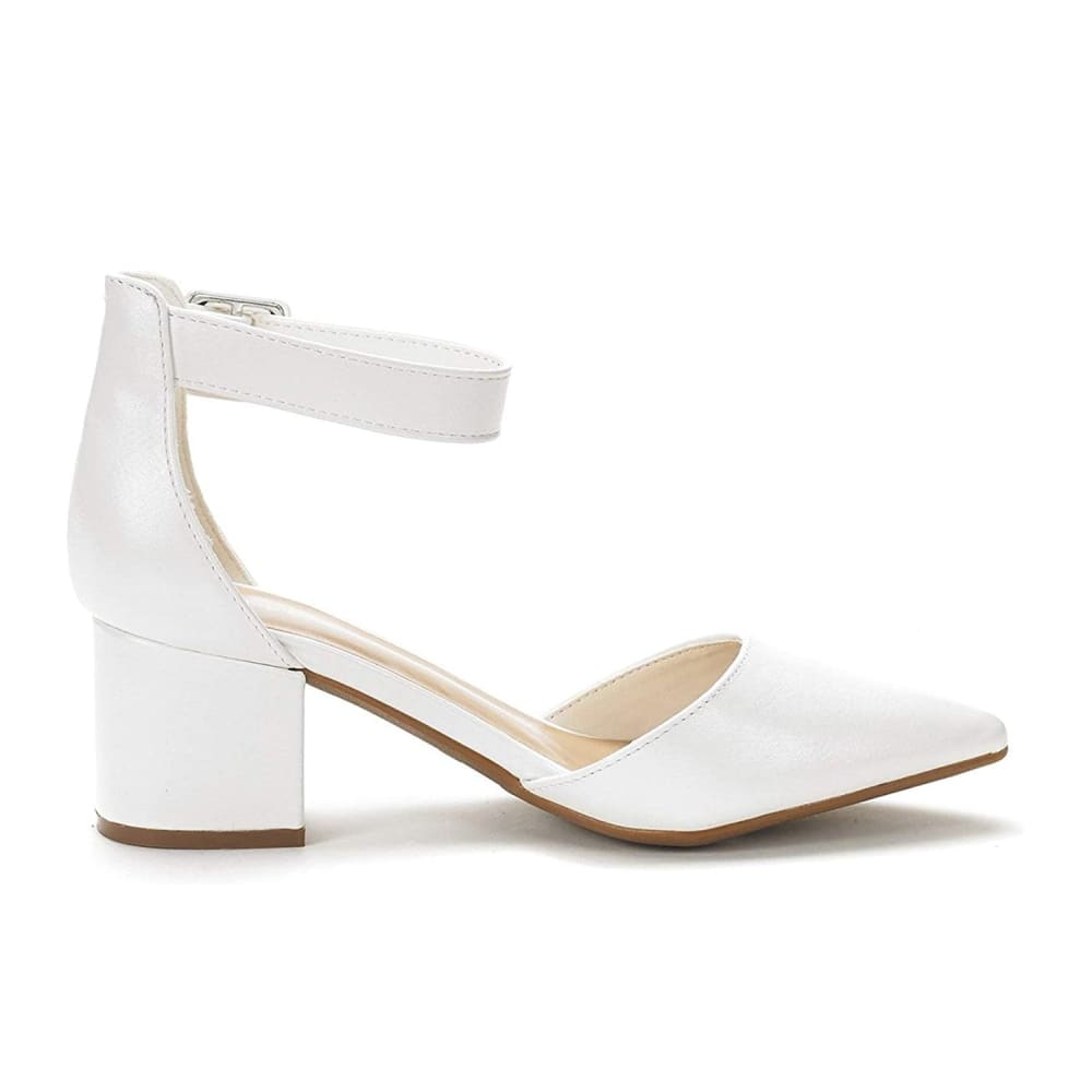 Chunky Low Heel Pumps