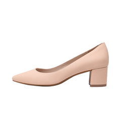 Closed Toe Block Heel Pumps