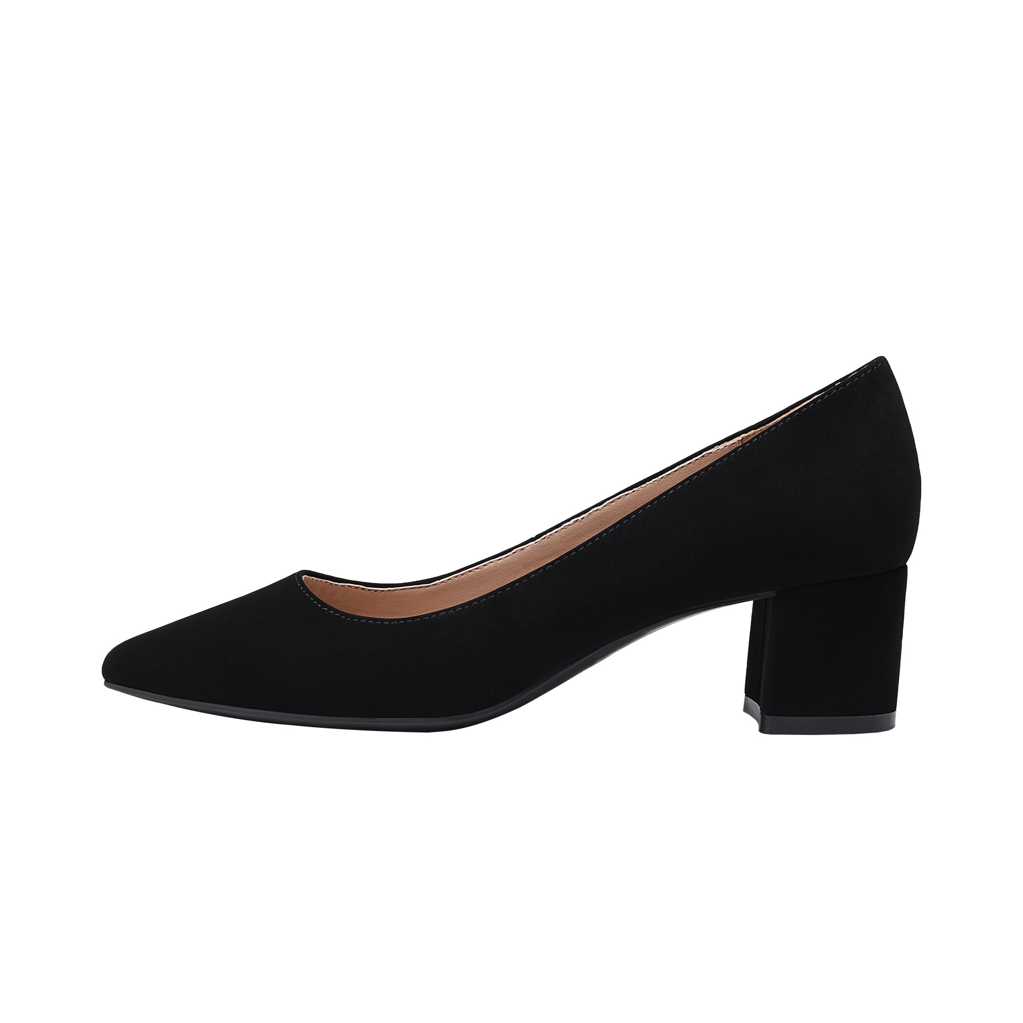 Closed Toe Block Heel Pumps