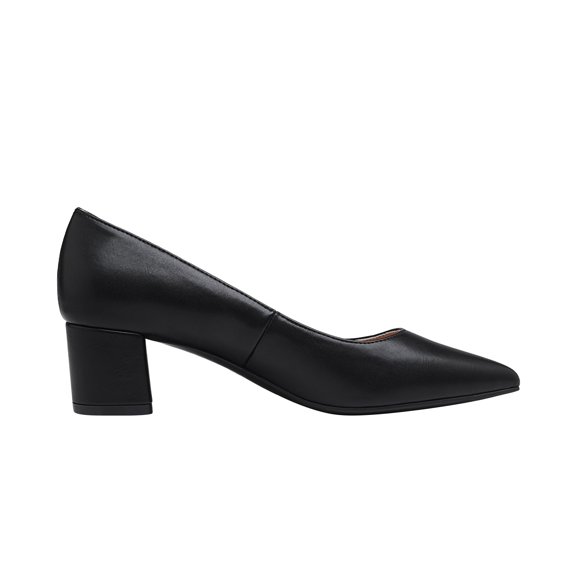 Closed Toe Block Heel Pumps