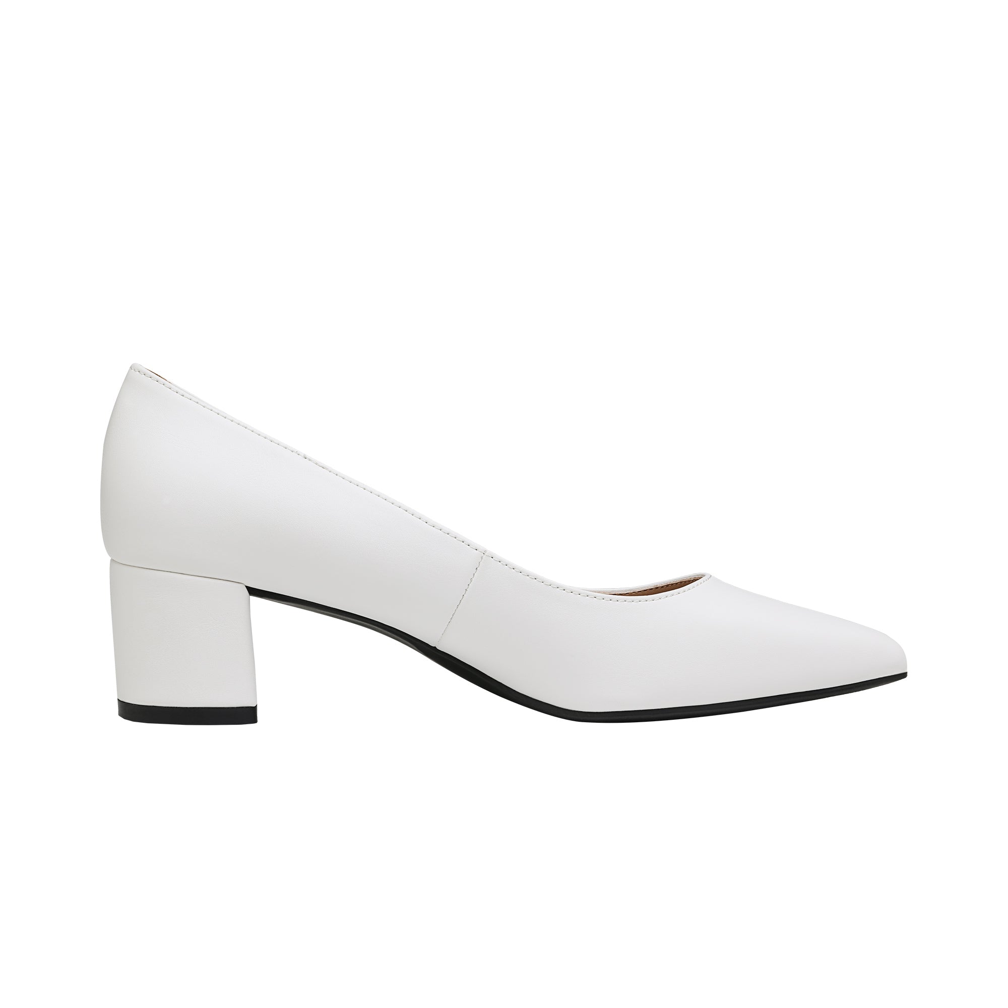Closed Toe Block Heel Pumps